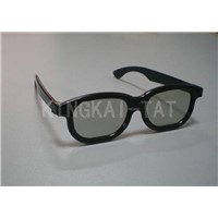 Stylish Linear Polarized Plastic 3D Glasses
