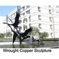Wrought Copper Sculpture
