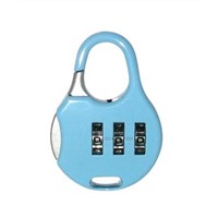 blue password padlock
