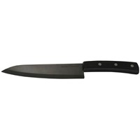 ceramic knife w/ ebony handle