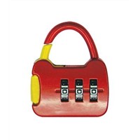 red handbag alloy combination lock