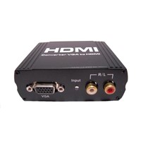 VGA + R/L Red White Audio To HDMI Converters