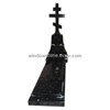 Russian Style Shanxi Black Orthodox Cross Monument