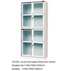 up And Down-Glass Sliding Door Cabinet