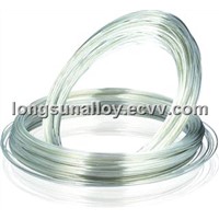 Silver Alloy Contact Wire Used for Making Electrical Contacts