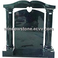 Australia Style Black Granite Monument