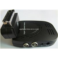 Rotary 90 Angle Scart DVB-T Receiver with Pvr