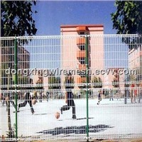 Double Circles WIre Mesh Fence
