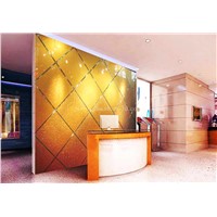 3D decorative glass in office