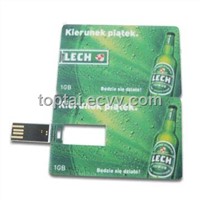 Card Shape USB Flash Drive for Promotion