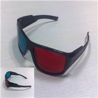 Plastic Red Cyan 3D Glasses