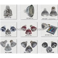 high power led lamp,E27 LED LIGHT,MR16 3W lamp,