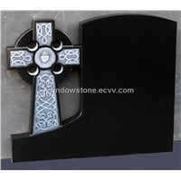 Cross Carving Tombstone