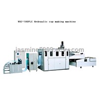 Hydraulic Cup Making Machine (YGC-700PLC)