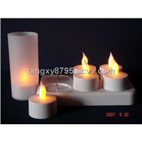 6 LED Rechargeable Candle Light
