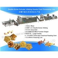 Co-extrusion Snacks Puffs Processing Line