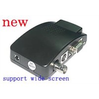 Composite SVideo / BNC To VGA Converter with support wide screen