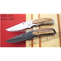 Frame Lock Knives (H383-45W / H383-45BW)