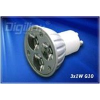 LED Spotlight - GU10 3x1W