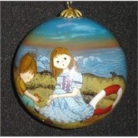 Christmas Glass Ball Ornament