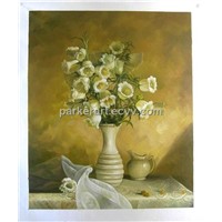 Hand Painted Oil Paintings Flower (0026)