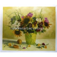 Hand Painted Oil Paintings - Flower (0027)