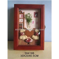 Key Box - Shadow Box-box-wooden box-decorative box (59419B)
