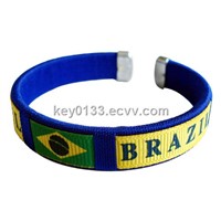 Soccer Fans Nylon Bracelet (ky-wb-30)