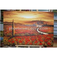 landscape impressionist oil painting