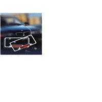 led car license frame-CF03