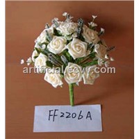 artifical Weding Flowers,foam bouquet,round boquets ,bride bouquet