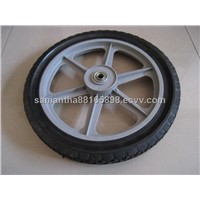 Semi-Pneumatic Rubber Wheel  (16)