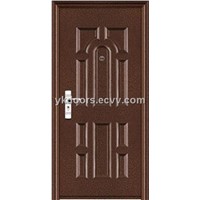 Metallic Paint Steel Security doors