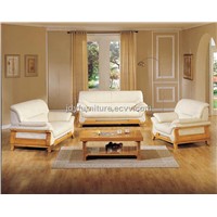 Leather Sofa - White (DY-836)