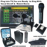 Portable Karaoke Hard Disk Player (KOD-100+SJ-100)