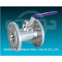 One Piece Flanged Ball Valves