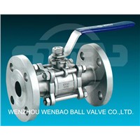 3 Pc Flanged Ball Valves (WB 38)