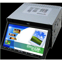 7" Touch Screen Motorized Car DVD Player