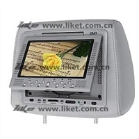 7-inch Car Headrest LCD Monitor with DVD Player (T-700HD)