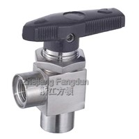 Angle Ball Valve with Female Thread Ends