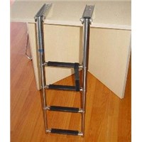 Boat Boarding Ladder Deck Mounted Stainless