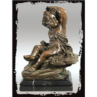 Bronze Boy Statue (XN-0157)