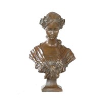Bronze Bust Statue