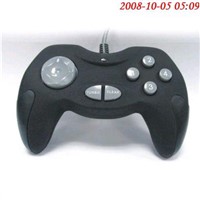 Digital Gamepad with Rubber Grip &amp;amp; Turbo / Clear for Wii
