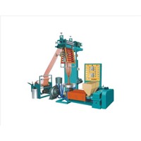 Double-colour Striped Film Blowing Machine