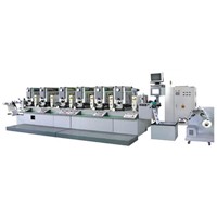 Fully-Automatic over Print Intermittent High-Speed Label Printing Machine