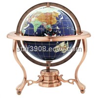 Gemstone Globe ,Home Decoration,Handicrafts ,World Globe