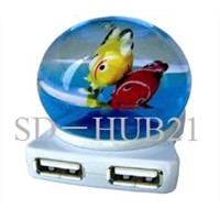 Globose Fish Bowl USB HUB (SD-HUB21)