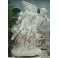 Hand Carved Marble Statue (Slm0400)
