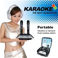Magic Sing-Along Karaoke Mike System +Wireless Digit Microphone +8PcsSD Card Slots and 60GB Hard Dis